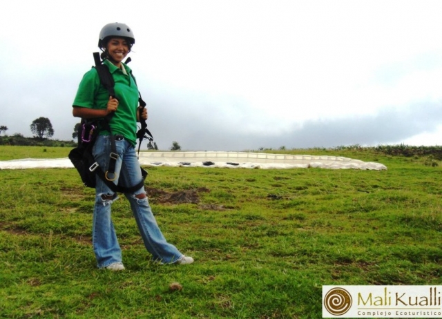  Aprenda a voar de parapente 